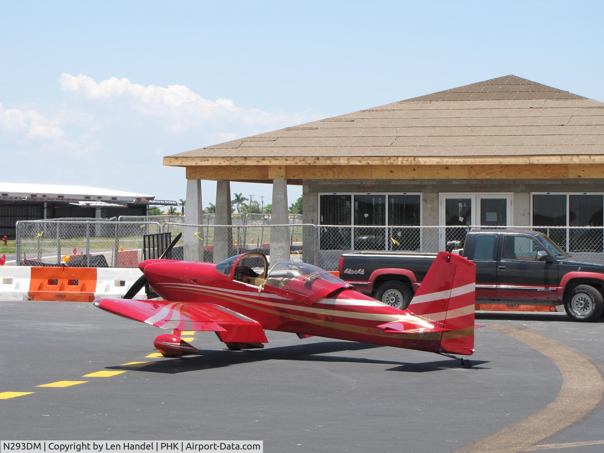 N293DM, 2003 Vans RV-7 C/N 70164, At PHK 5/9/09