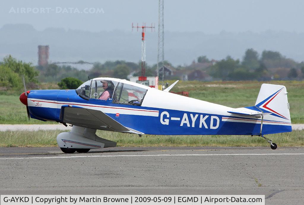 G-AYKD, 1962 Jodel DR-1050 Ambassadeur C/N 351, JODEL DR1050