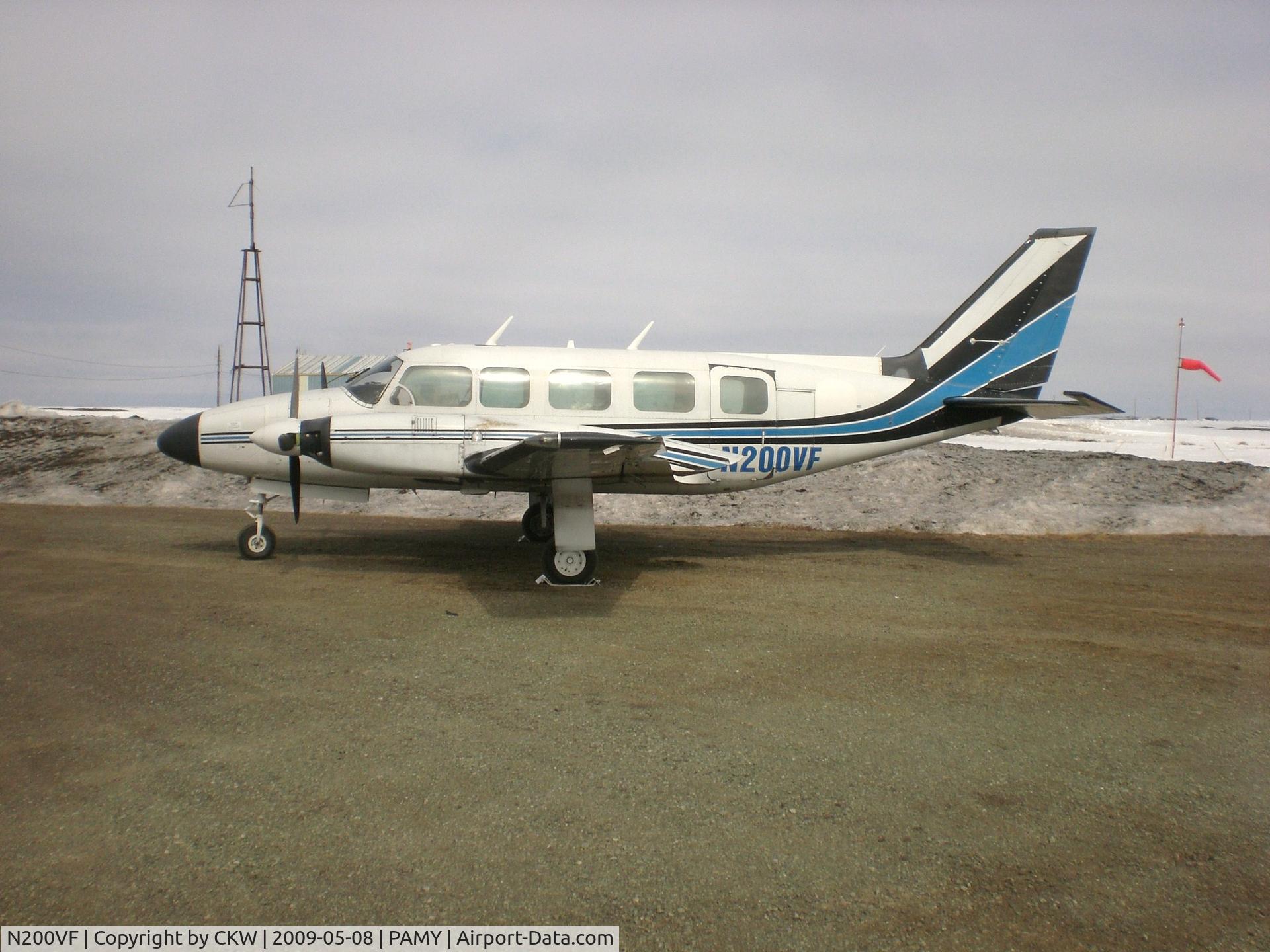 N200VF, 1974 Piper PA-31-350 Chieftain C/N 31-7405445, Visits PAMY