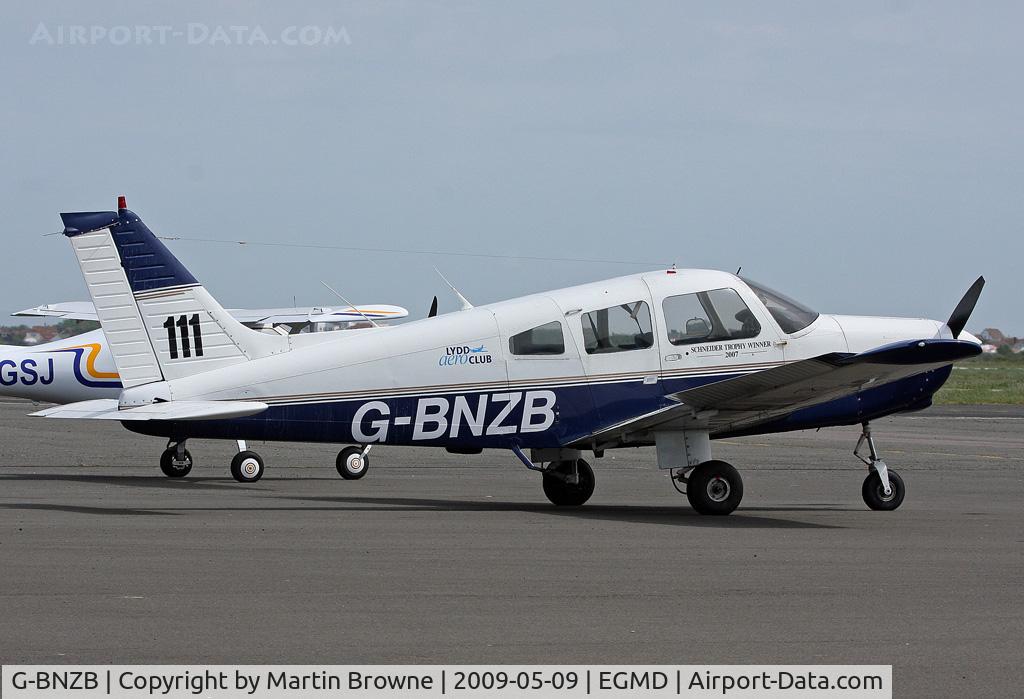 G-BNZB, 1979 Piper PA-28-161 Cherokee Warrior II C/N 28-7916521, SCHNEIDER TROPHY WINNER 2007