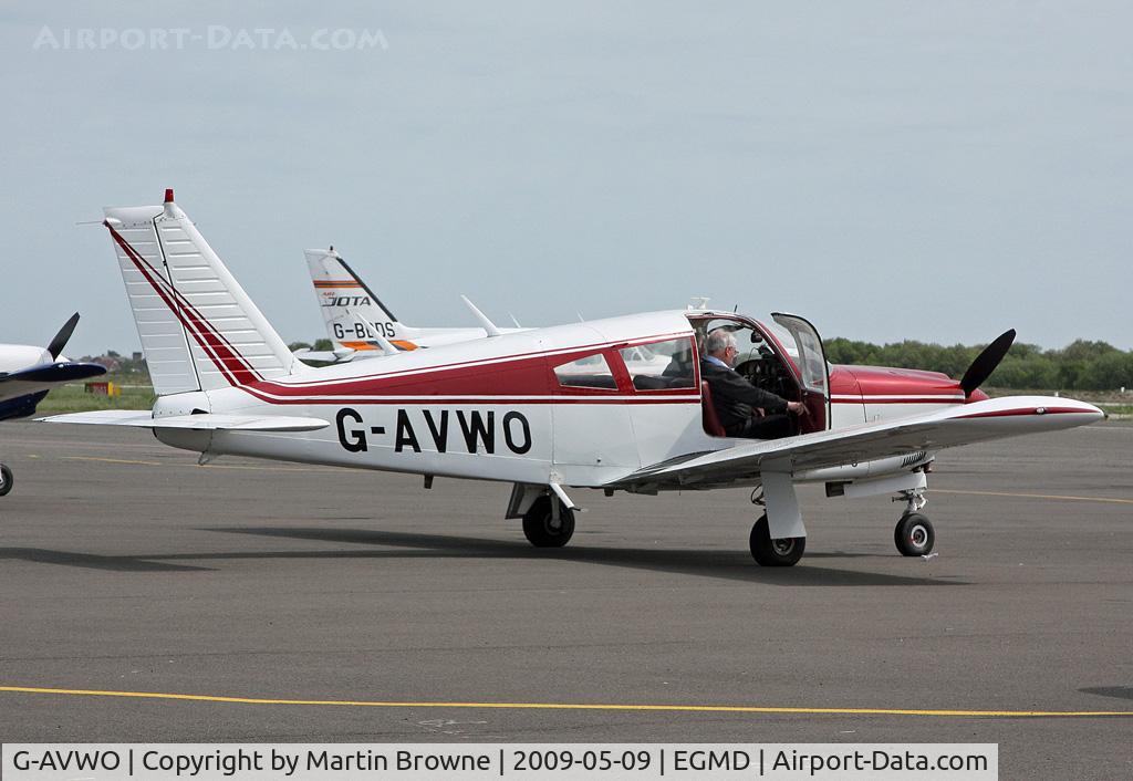 G-AVWO, 1967 Piper PA-28R-180 Cherokee Arrow C/N 28R-30205, PIPER PA28
