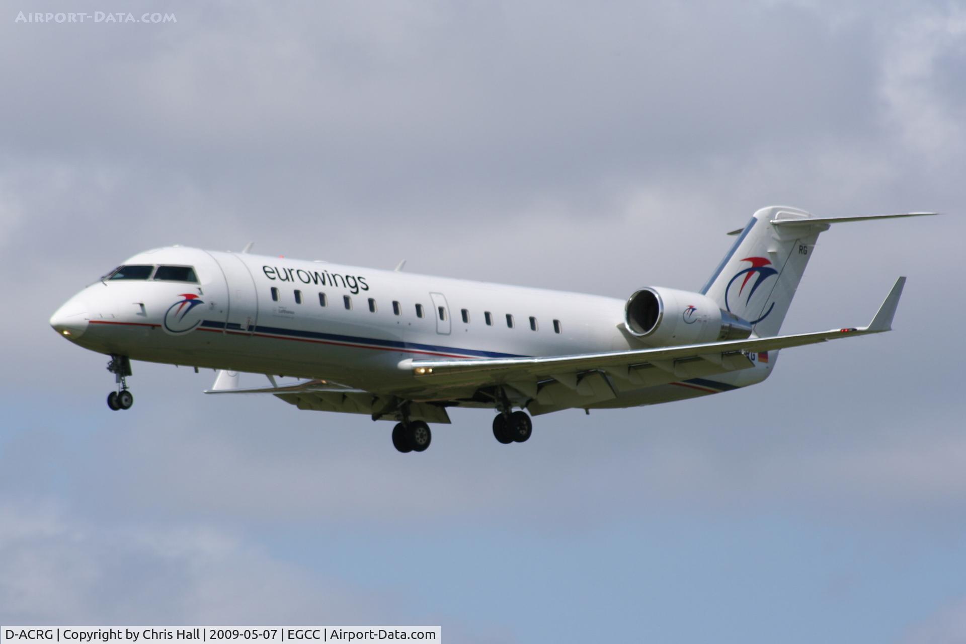 D-ACRG, 2002 Bombardier CRJ-200ER (CL-600-2B19) C/N 7630, Eurowings