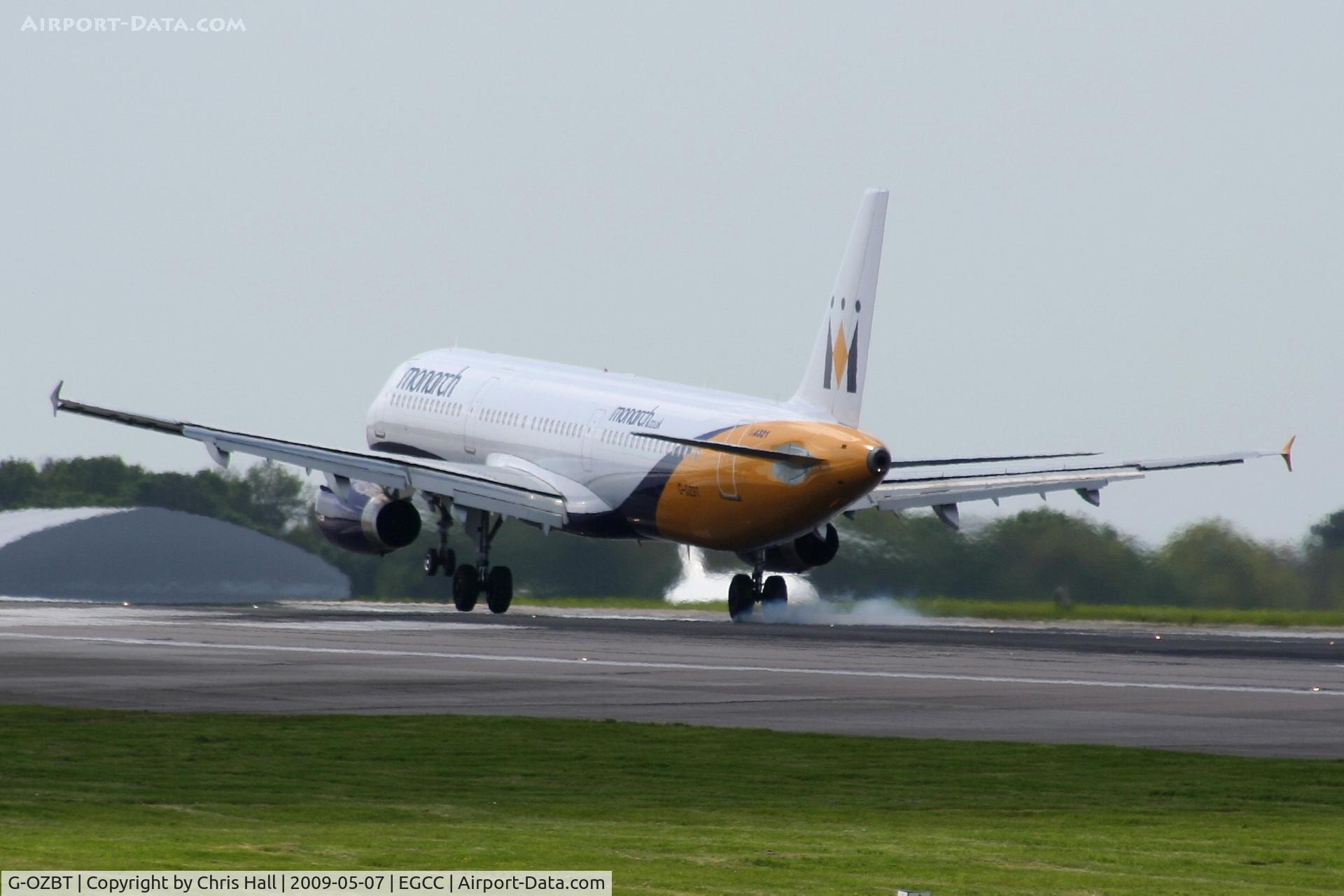 G-OZBT, 2008 Airbus A321-231 C/N 3546, Monarch