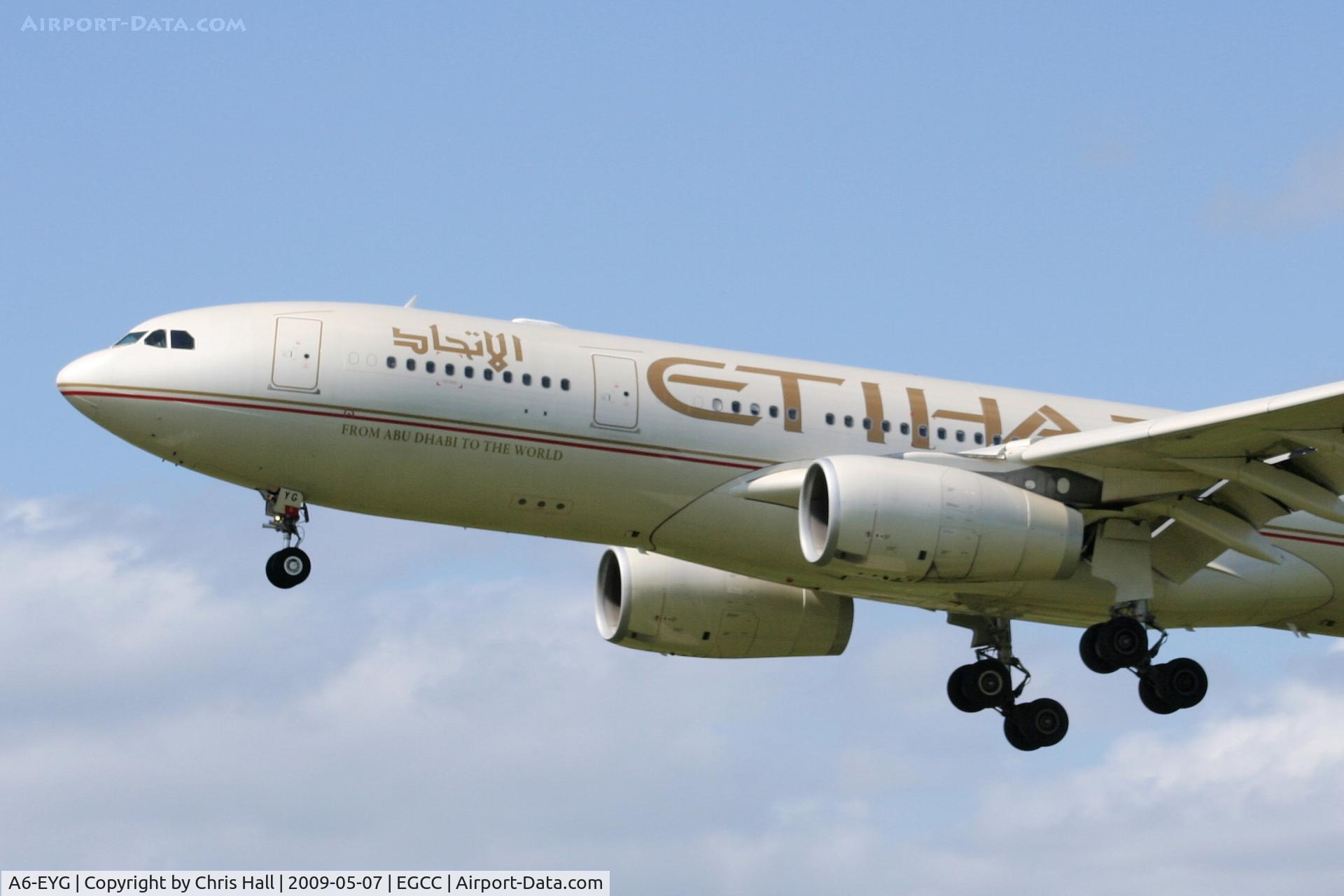 A6-EYG, 2006 Airbus A330-243 C/N 724, Etihad