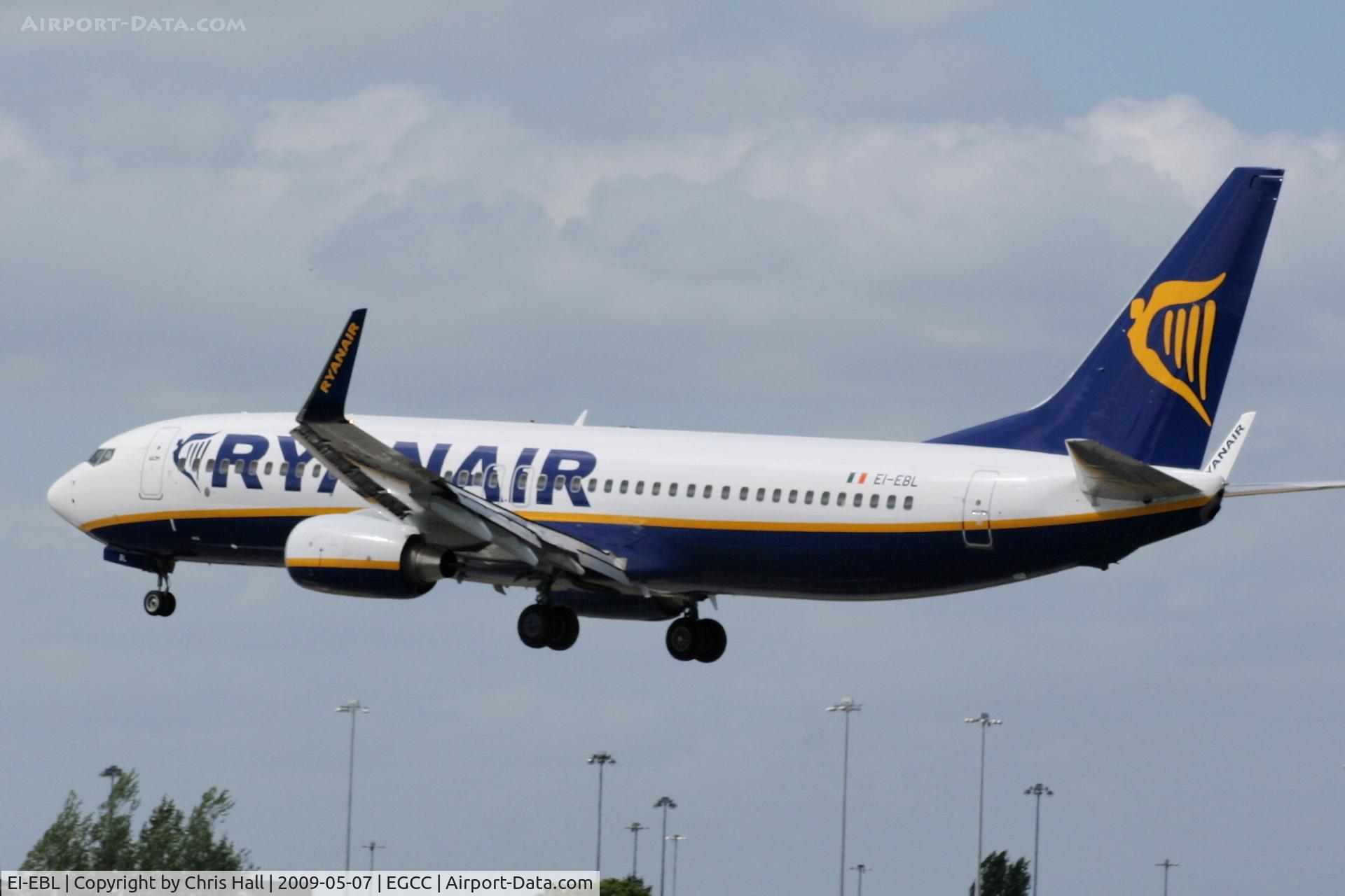EI-EBL, 2009 Boeing 737-8AS C/N 37529, Ryanair