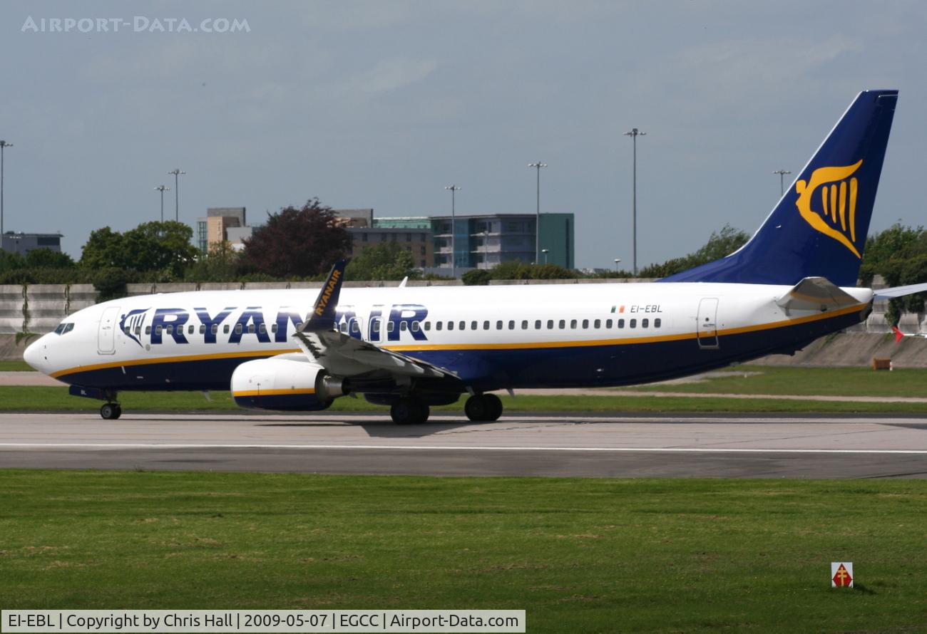 EI-EBL, 2009 Boeing 737-8AS C/N 37529, Ryanair
