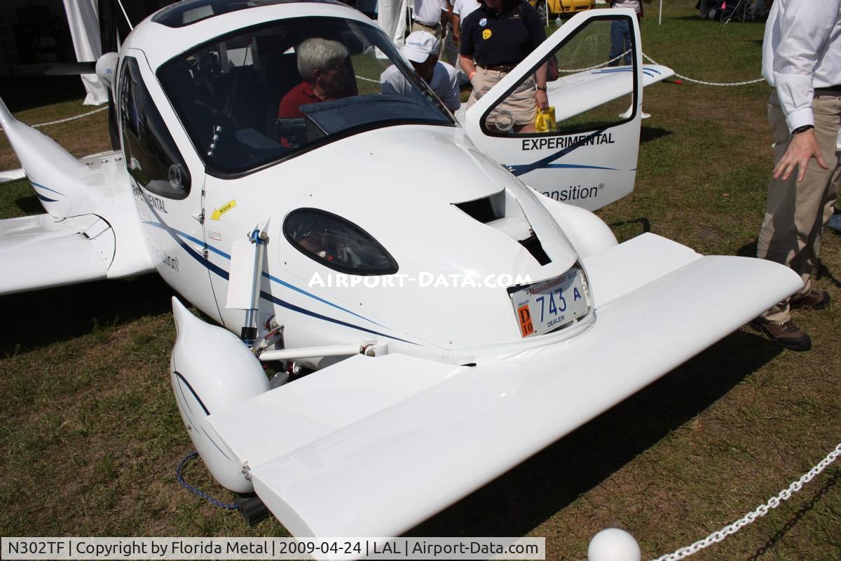 N302TF, 2008 Terrafugia Transition C/N D0001, Terrafugia Transition
