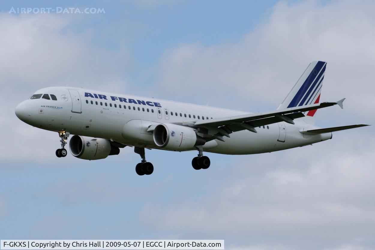 F-GKXS, 2009 Airbus A320-214 C/N 3825, Air France