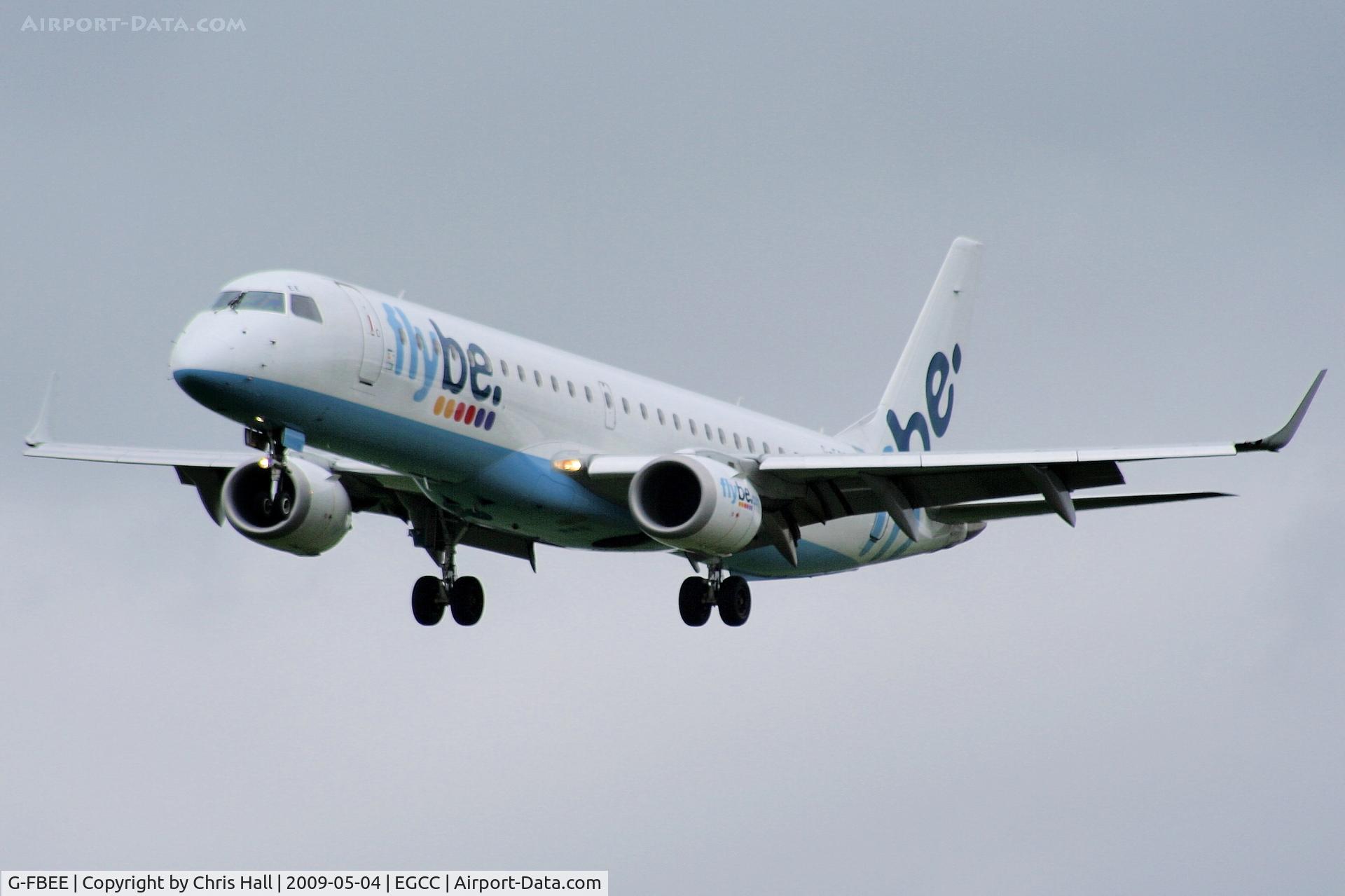 G-FBEE, 2007 Embraer 195LR (ERJ-190-200LR) C/N 19000093, flybe