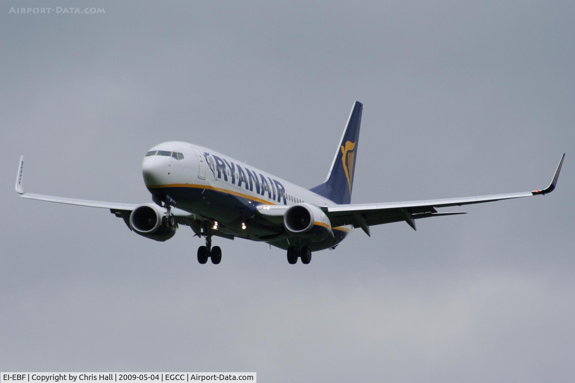 EI-EBF, 2009 Boeing 737-8AS C/N 37524, Ryanair