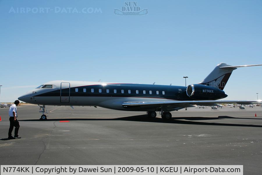 N774KK, 2008 Bombardier BD-700-1A10 Global Express C/N 9290, kgeu