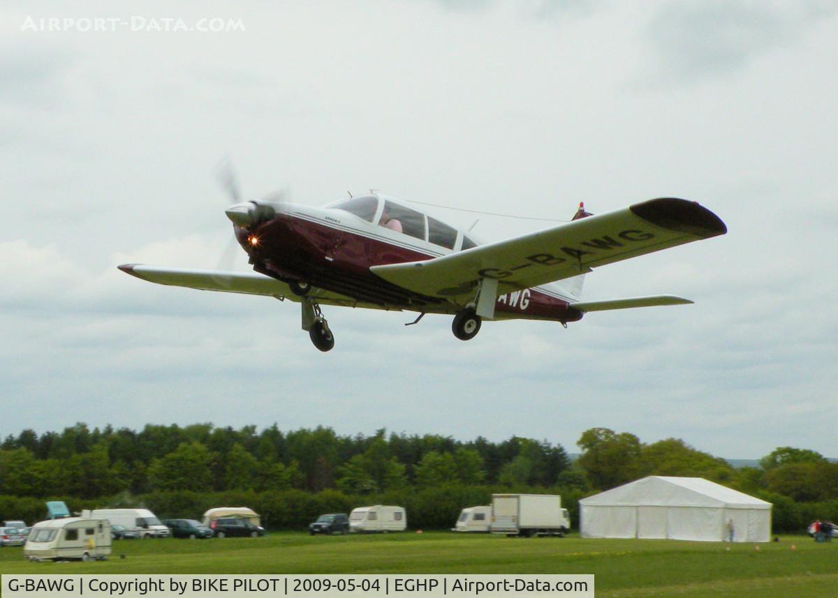 G-BAWG, 1973 Piper PA-28R-200-2 Cherokee Arrow II C/N 28R-7335133, TAKE OFF FROM RWY 21