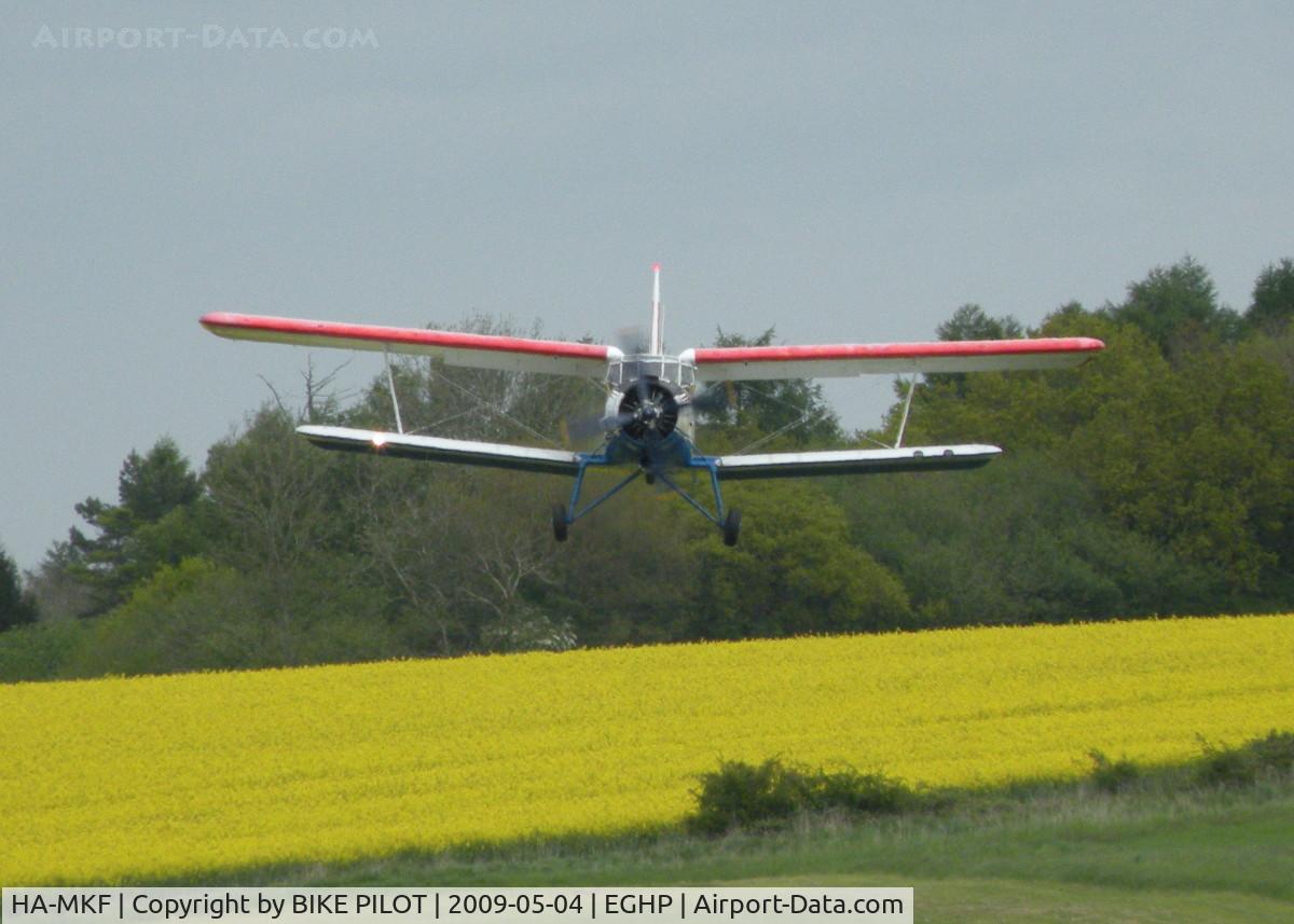 HA-MKF, 1985 Antonov An-2TP C/N 1G233-43, APPROACHING RWY 21 FOR A FLY-BY