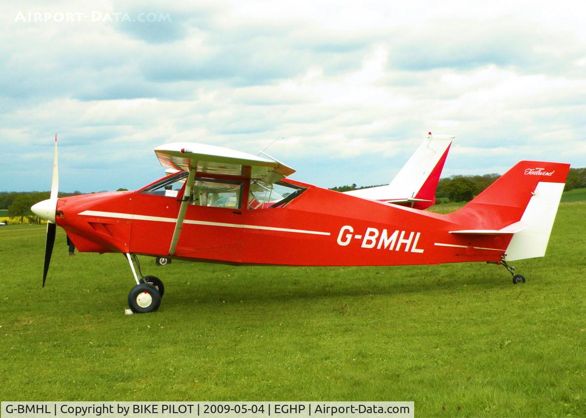 G-BMHL, 1986 Wittman W-8 Tailwind C/N PFA 031-10503, SLEEK LOOKING TAILWIND