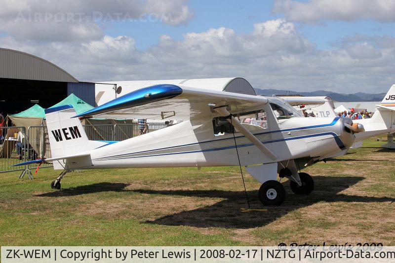 ZK-WEM, Murphy Rebel C/N Q121, E & M Wheeler, Pukekohe
