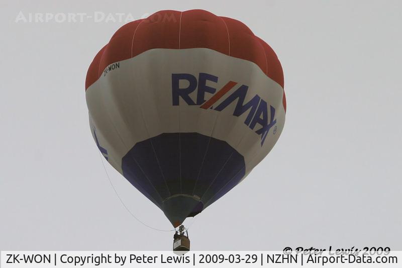 ZK-WON, Cameron C-90 C/N 10492, Balloon Promoters Ltd., Auckland