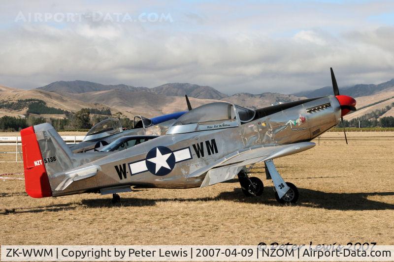 ZK-WWM, 2006 Titan T-51 Mustang C/N MO4xxx50HK0038, W W McWilliam, Masterton