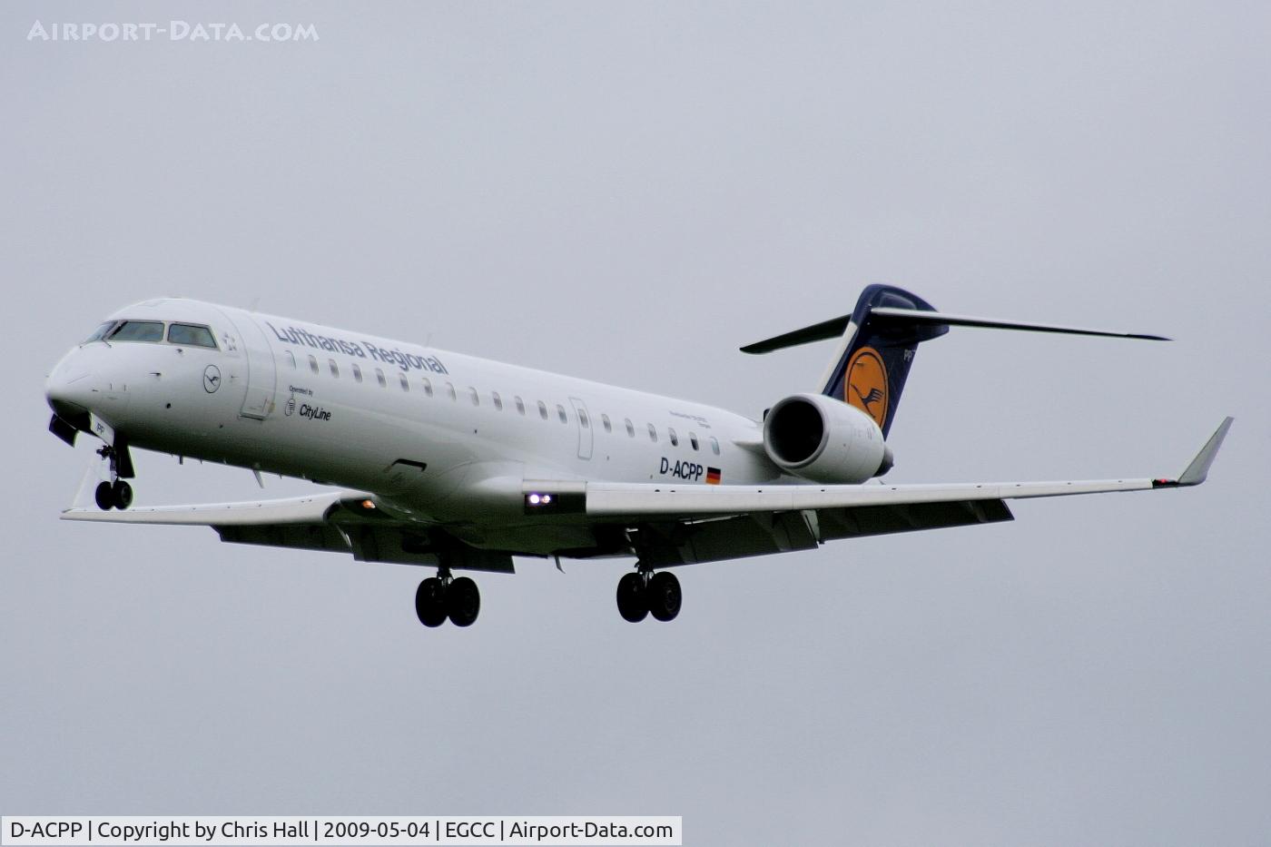 D-ACPP, 2003 Bombardier CRJ-701ER (CL-600-2C10) Regional Jet C/N 10086, Lufthansa Regional operated by CityLine