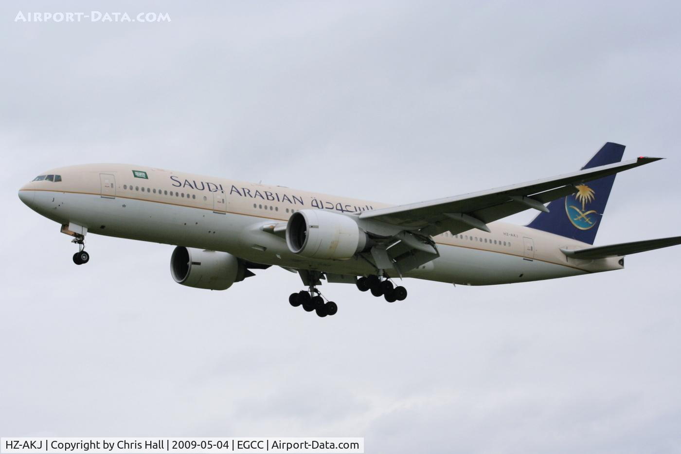 HZ-AKJ, 1998 Boeing 777-268/ER C/N 28353, Saudi Arabian