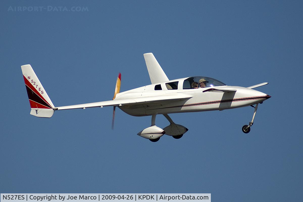 N527ES, 1992 Co-Z Cozy C/N 527, @ PDK