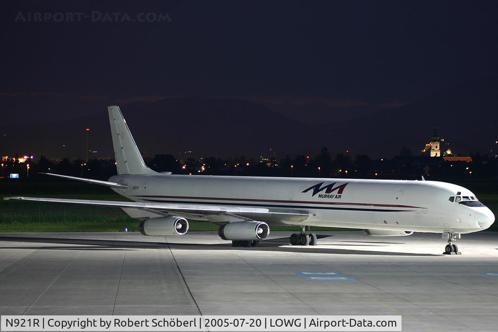 N921R, 1970 McDonnell Douglas DC-8-63F C/N 46145, Very special visitor at LOWG