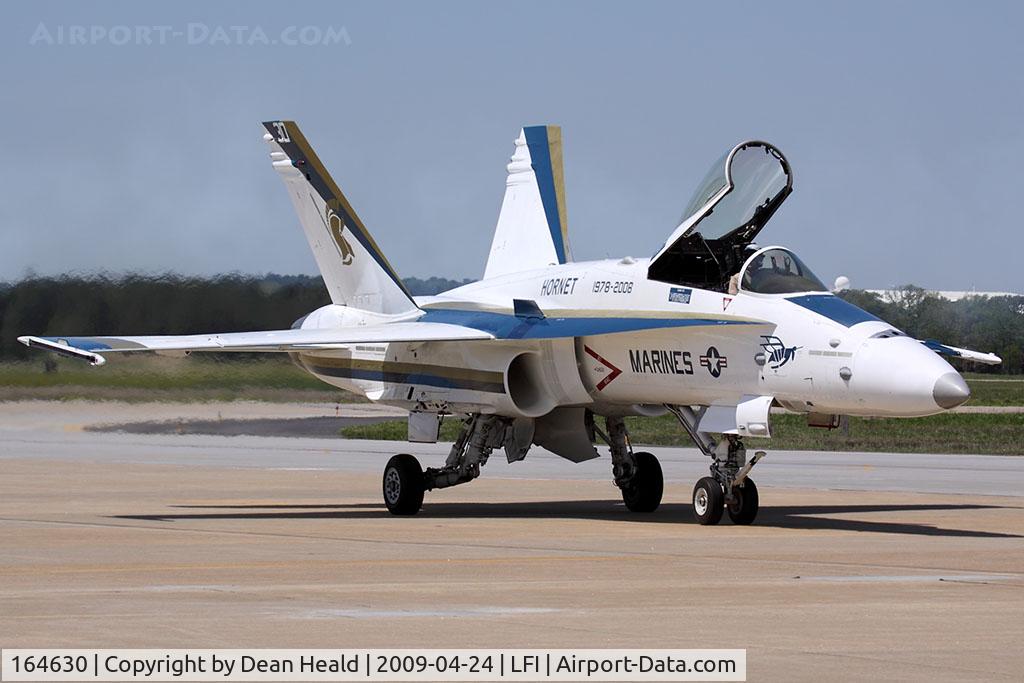 164630, 1991 McDonnell Douglas F/A-18C Hornet C/N 1047/C259, USMC McDonnell Douglas F/A-18C Hornet Demo aircraft 164630 from VFA-106 