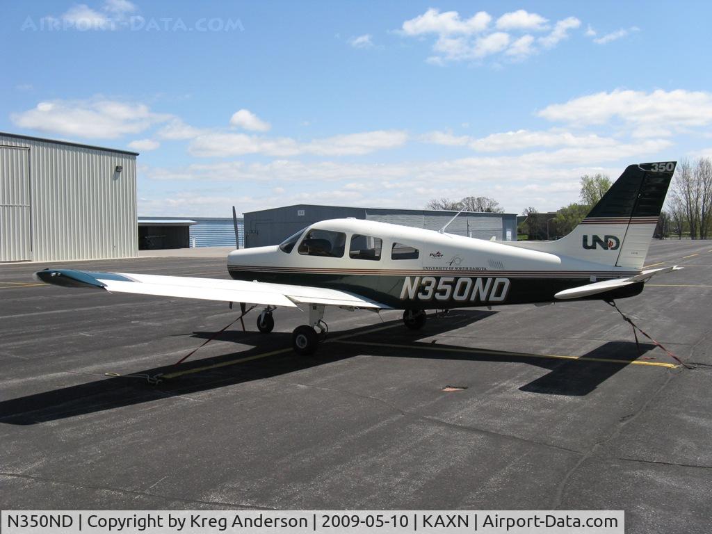 N350ND, 2003 Piper PA-28-161 Warrior III C/N 2842179, University of North Dakota's Piper Warrior.