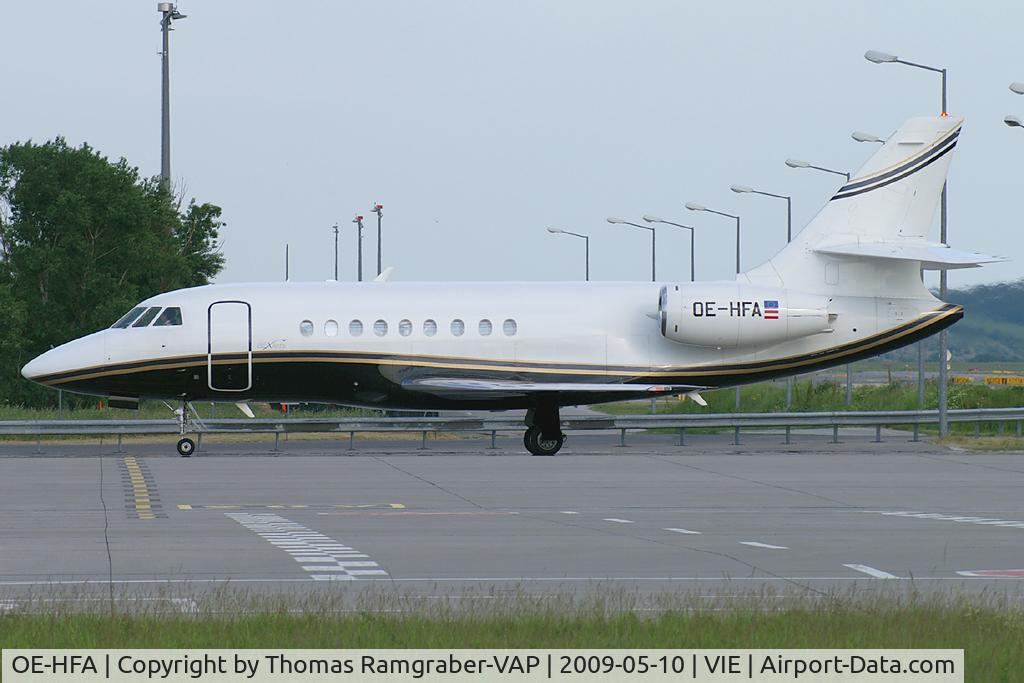 OE-HFA, 2004 Dassault Falcon 2000 C/N 216, Business Express Dassault Falcon 2000