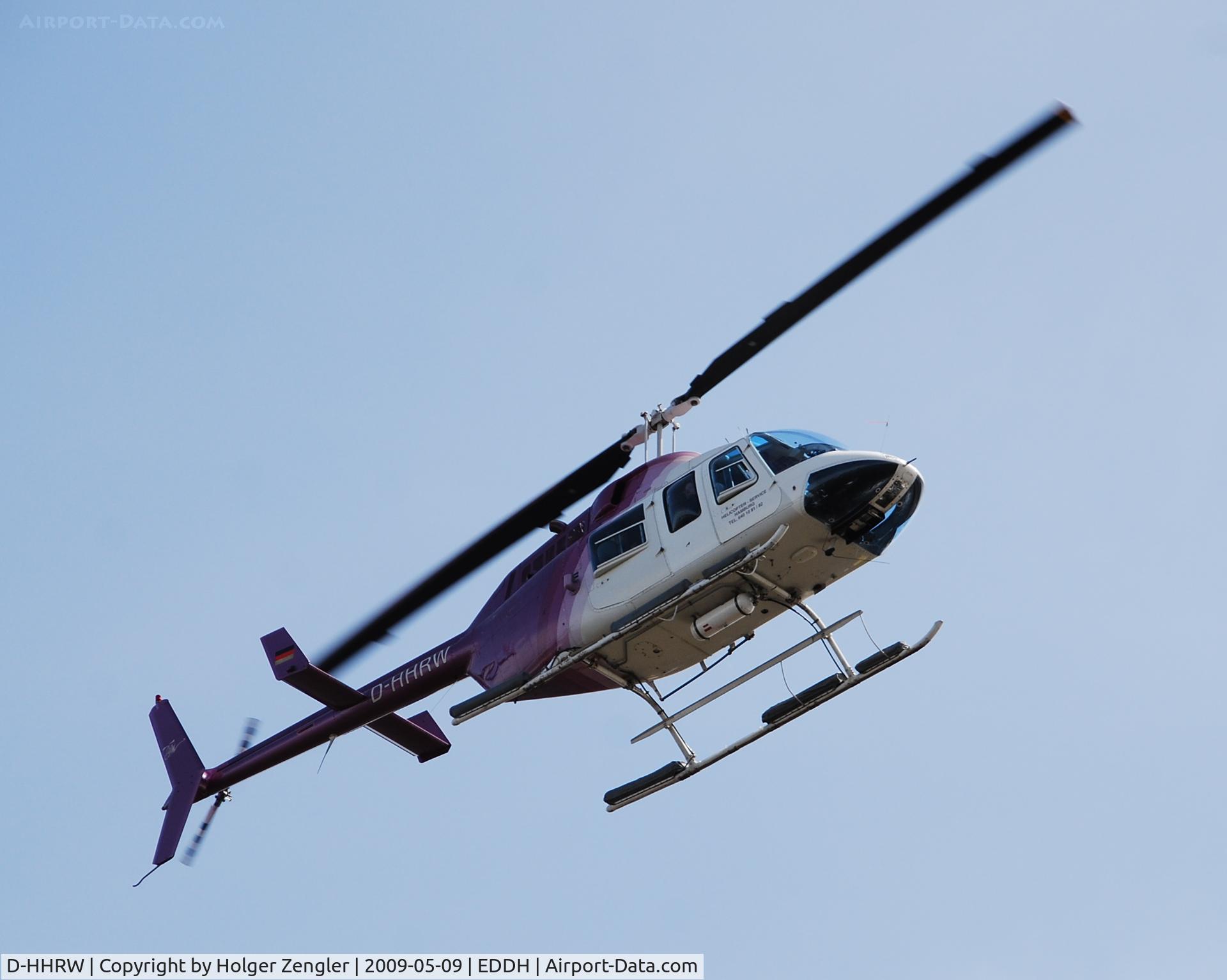 D-HHRW, Bell 206L LongRanger LongRanger C/N 45082, Helicopter-Service Hamburg Bell 206