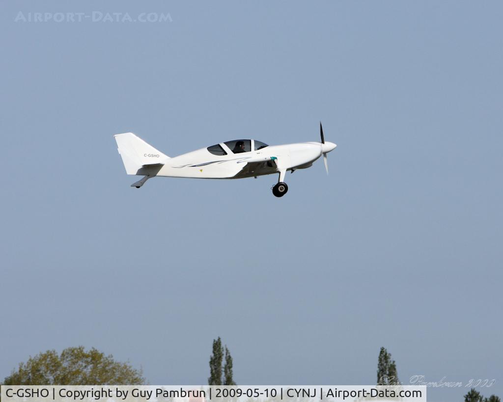 C-GSHO, 1995 Stoddard-Hamilton Glasair TD C/N 593, Departing