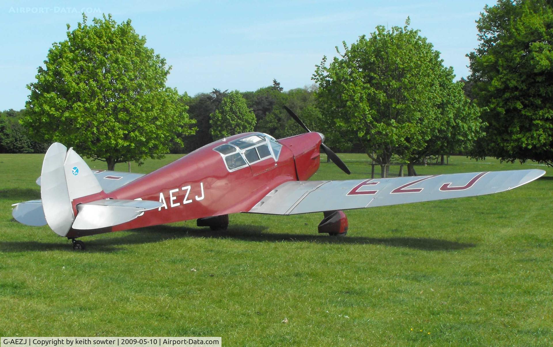 G-AEZJ, 1937 Percival P-10 Vega Gull C/N K.65, Attending the Annual Wings and Wheels event at Henham Park Suffolk