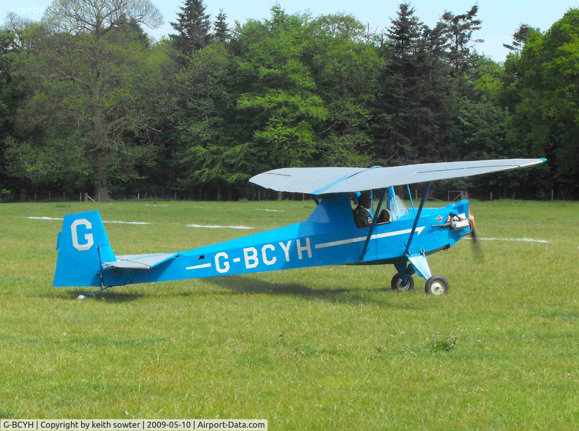 G-BCYH, 1976 Slingsby T-31 Cadet Motor Glider III C/N PFA 1568, Attending the Annual Wings and Wheels event at Henham Park Suffolk