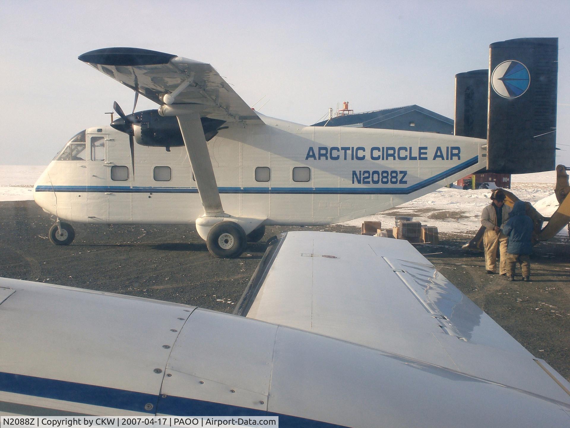 N2088Z, Short SC-7 Skyvan 3 C/N SH1963, in Toksook Bay
