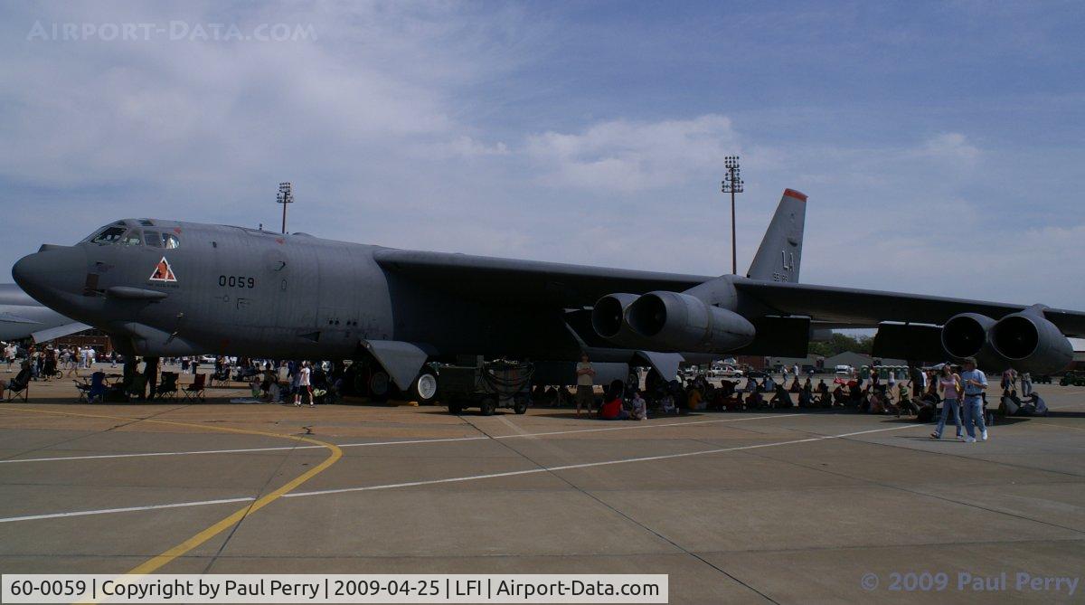 60-0059, 1960 Boeing B-52H Stratofortress C/N 464424, Ah, a blast from the past!  Literally!