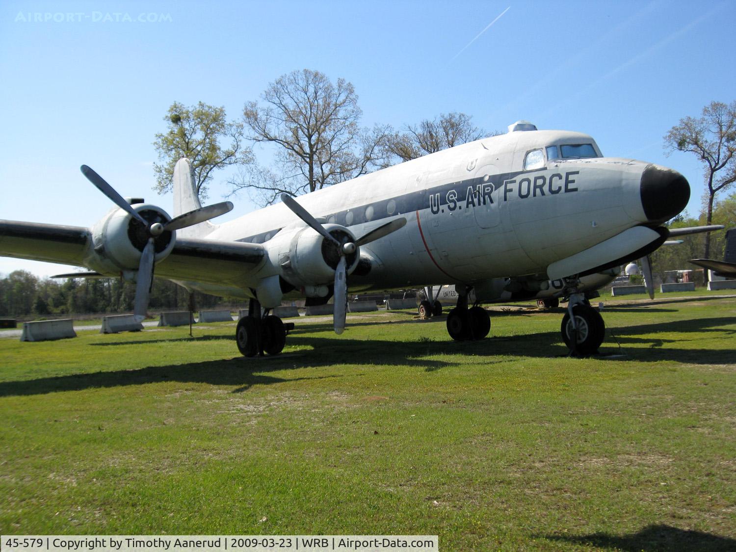 45-579, 1945 Douglas C-54G Skymaster C/N 36032, Museum of Aviation, Robins AFB