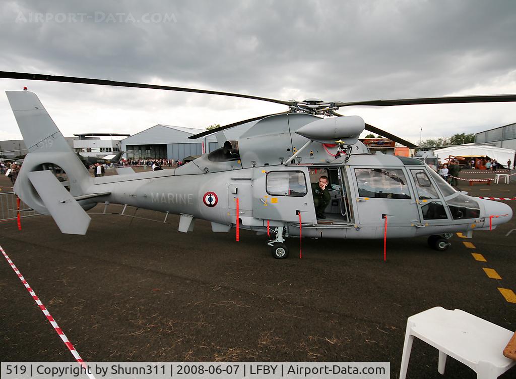 519, Eurocopter AS-565SA Panther C/N 6519, Dispalyed during LFBY Open Day 2008