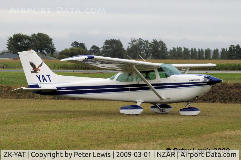ZK-YAT, Cessna R172K Hawk XP C/N R1722693, D R & L J Wiseman, Feilding