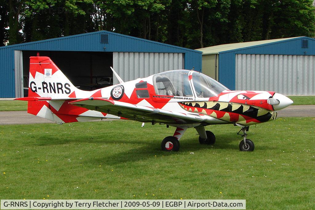 G-RNRS, 1971 Scottish Aviation Bulldog Series 100 Model 101 C/N BH100/132, Bulldog Series 100 at Kemble on Great Vintage Flying Weekend
