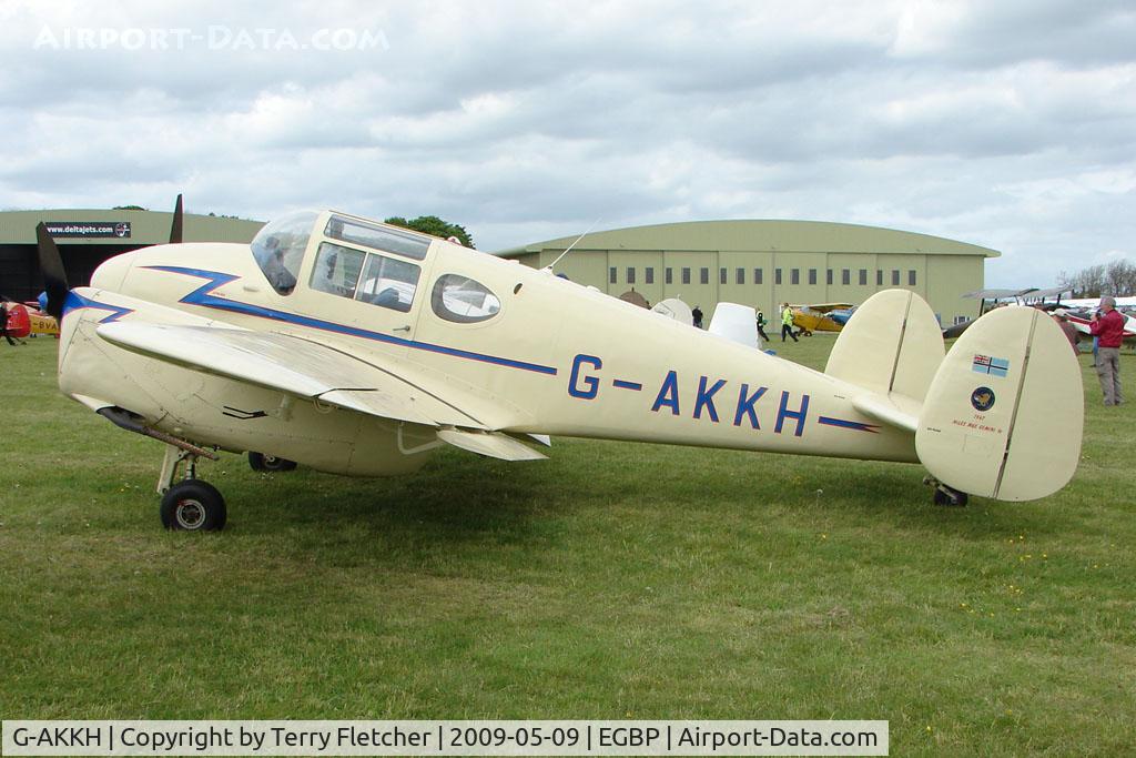 G-AKKH, 1947 Miles M65 Gemini 1A C/N 6479, 1947 Miles M65 Gemini 1A at Kemble on Great Vintage Flying Weekend