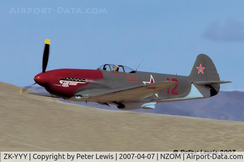 ZK-YYY, Yakovlev Yak-3M C/N 1701231, Dovey Aviation Consulting Ltd., Wanaka