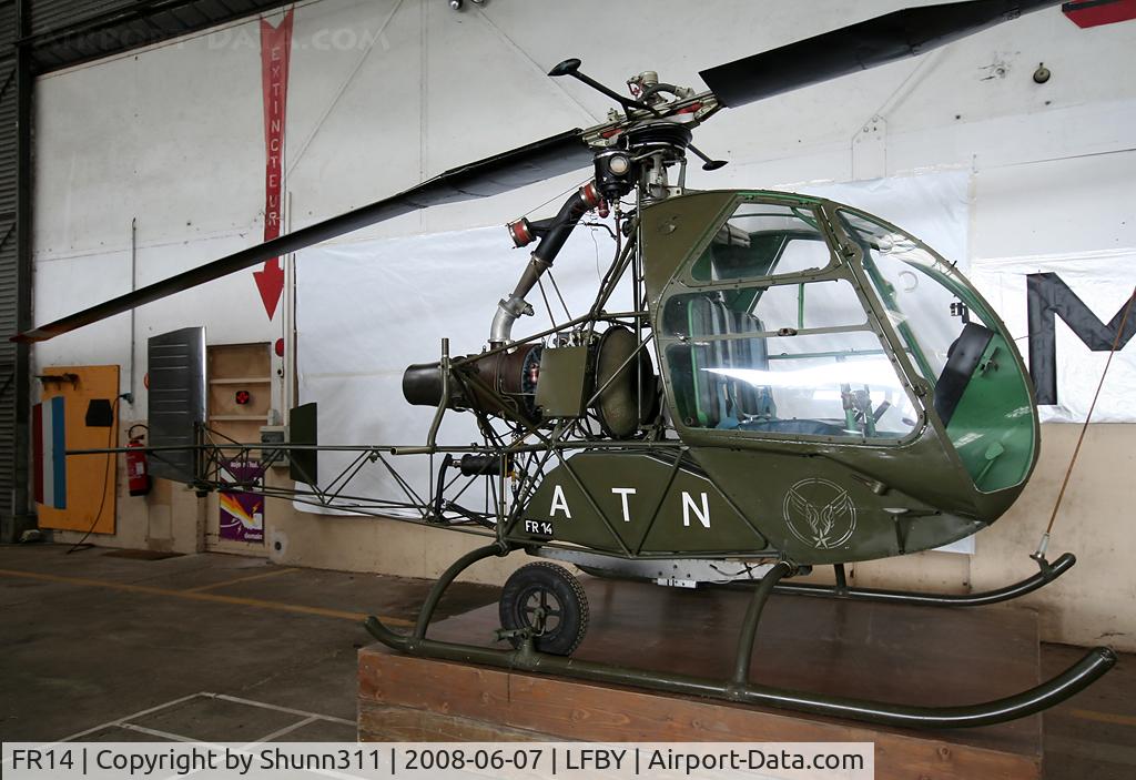 FR14, Sud-Ouest SO.1221S Djinn C/N 12/FR14, Displayed by the ALAT Museum during LFBY Open Day