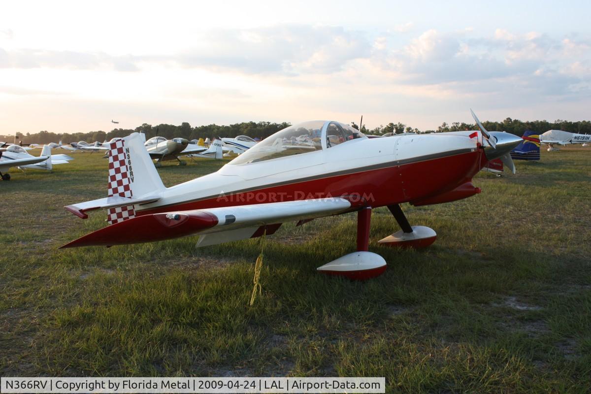 N366RV, 2006 Vans RV-8 C/N 80366, RV-8