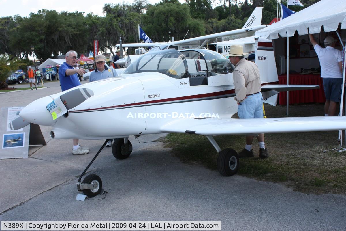 N389X, Bushby Mustang II C/N M-II-2050, Mustang II