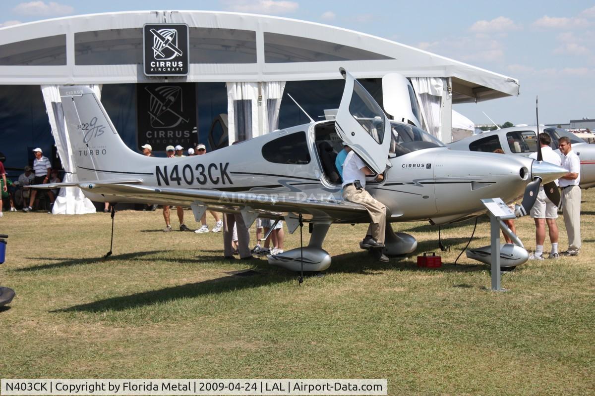 N403CK, 2009 Cirrus SR22 GTS Turbo C/N 3403, Cirrus SR22