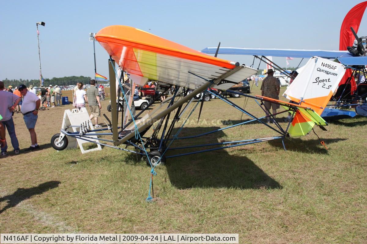 N416AF, 2008 Quicksilver Sport 2S C/N 0107, Quicksilver Sport 2S