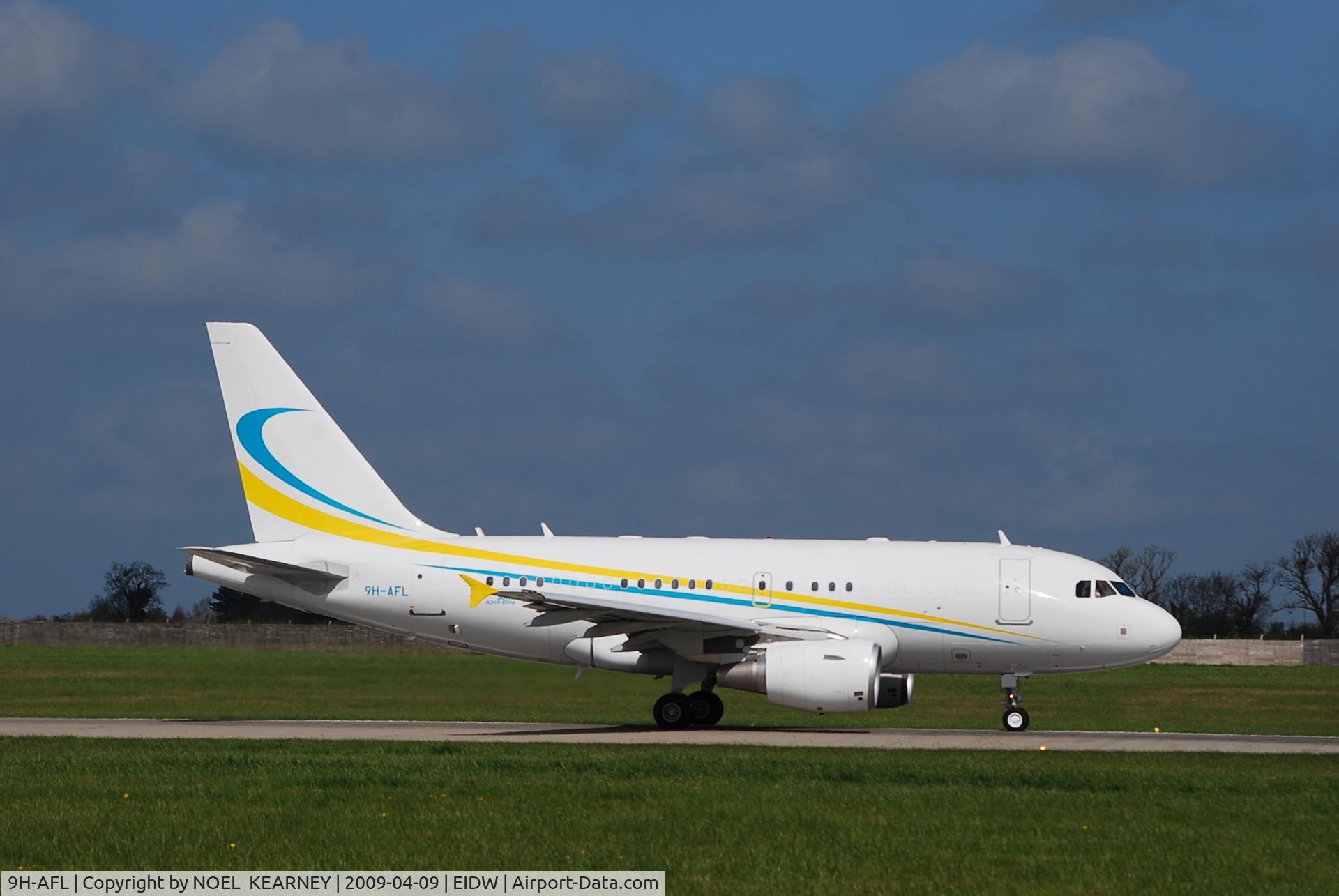 9H-AFL, 2008 Airbus ACJ318 (A318-112/CJ) C/N 3363, EIDW2009