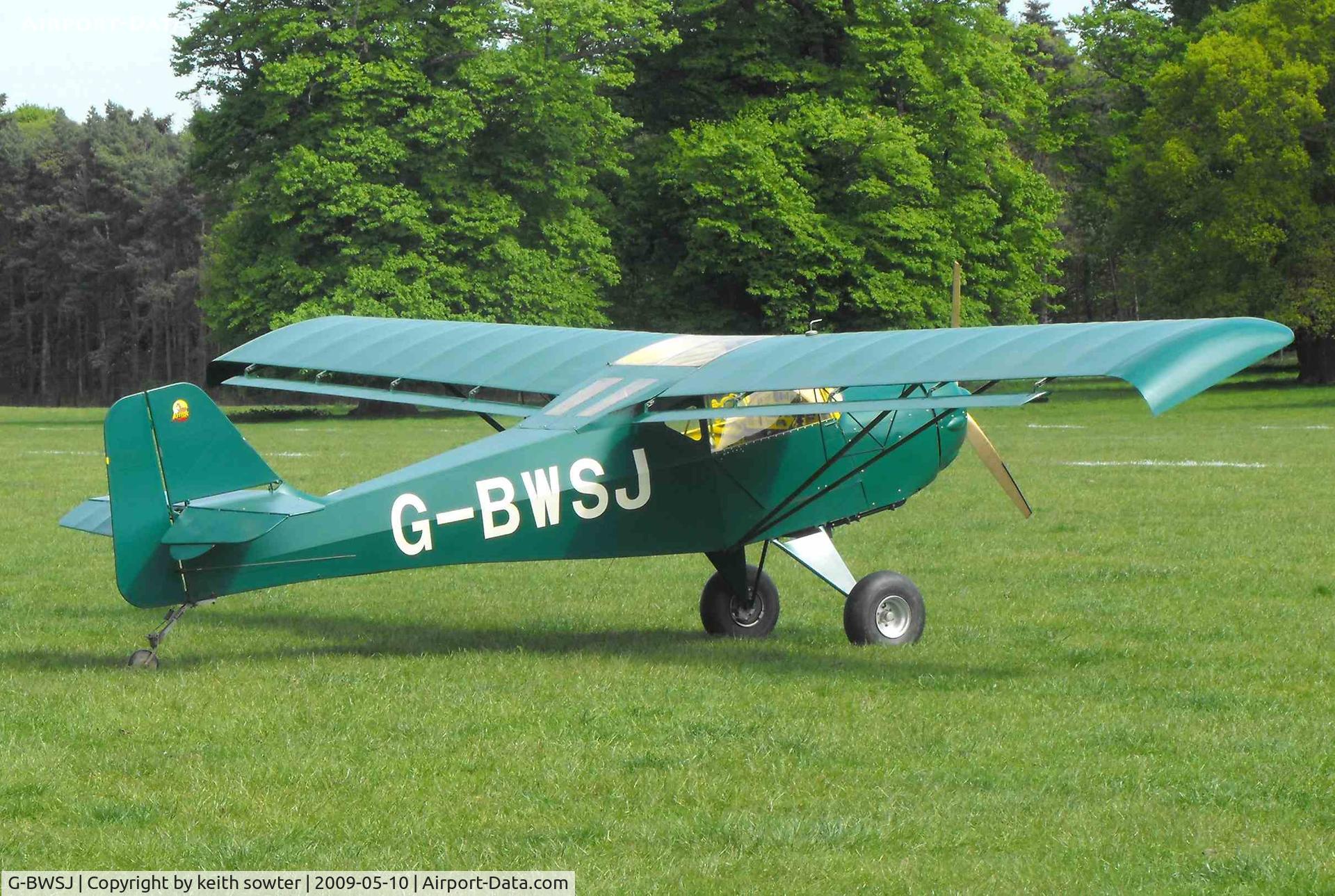 G-BWSJ, 1996 Denney Kitfox Mk3 C/N PFA 172-12204, Attending the Annual Wings and Wheels event at Henham Park Suffolk