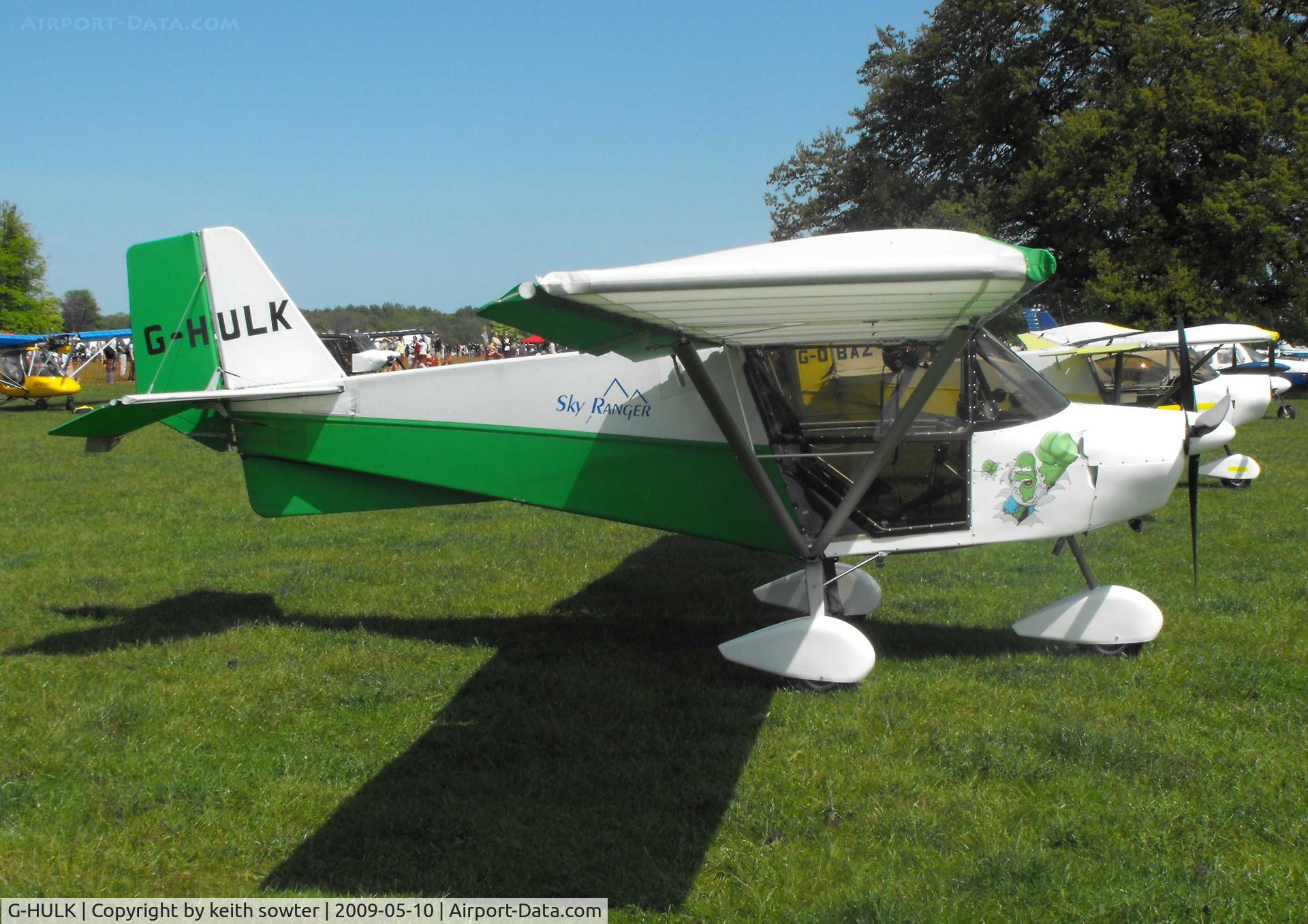 G-HULK, 2007 Best Off Skyranger 912(2) C/N BMAA/HB/238, Attending the Annual Wings and Wheels event at Henham Park Suffolk
