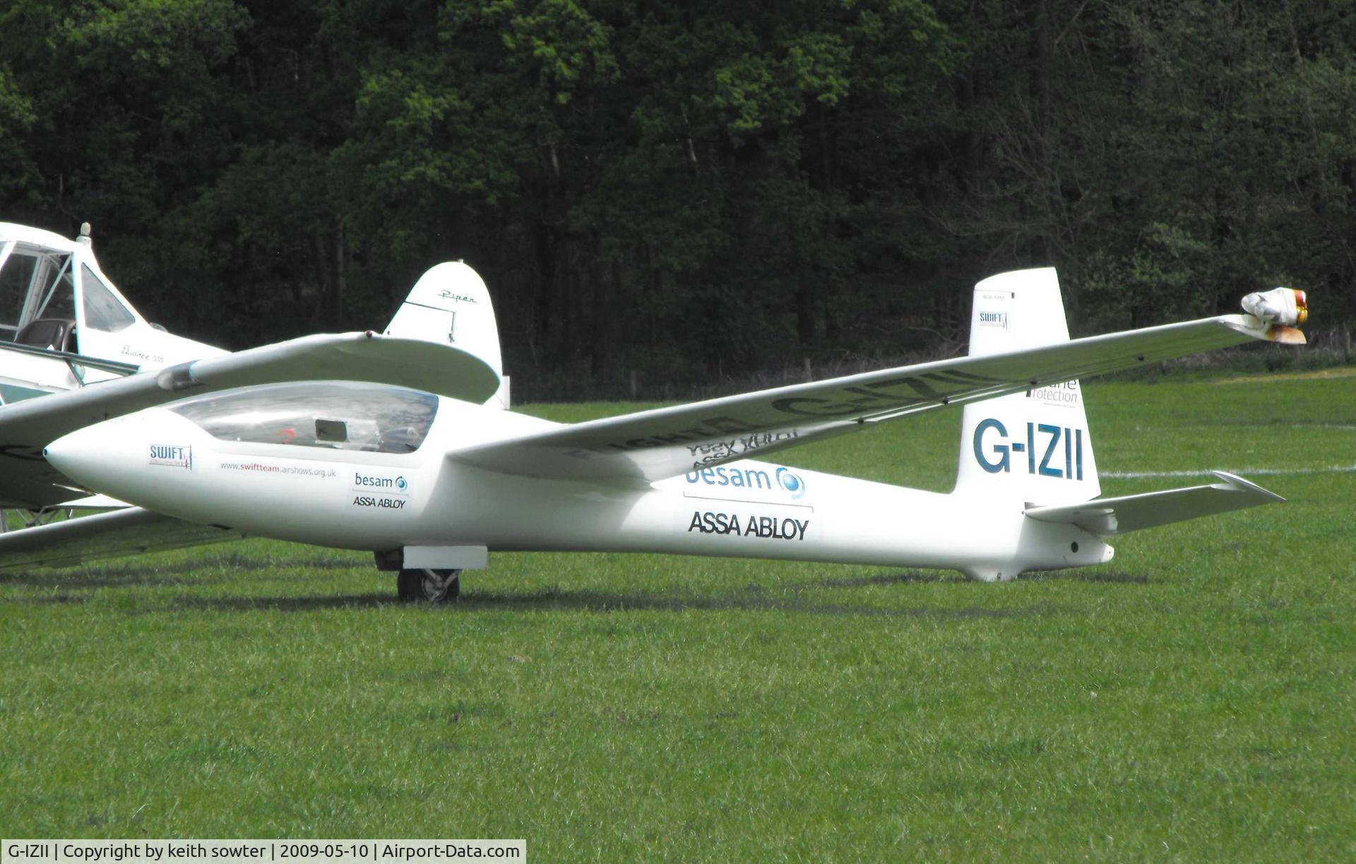 G-IZII, 1993 Marganski Swift S-1 C/N 110, Attending the Annual Wings and Wheels event at Henham Park Suffolk
