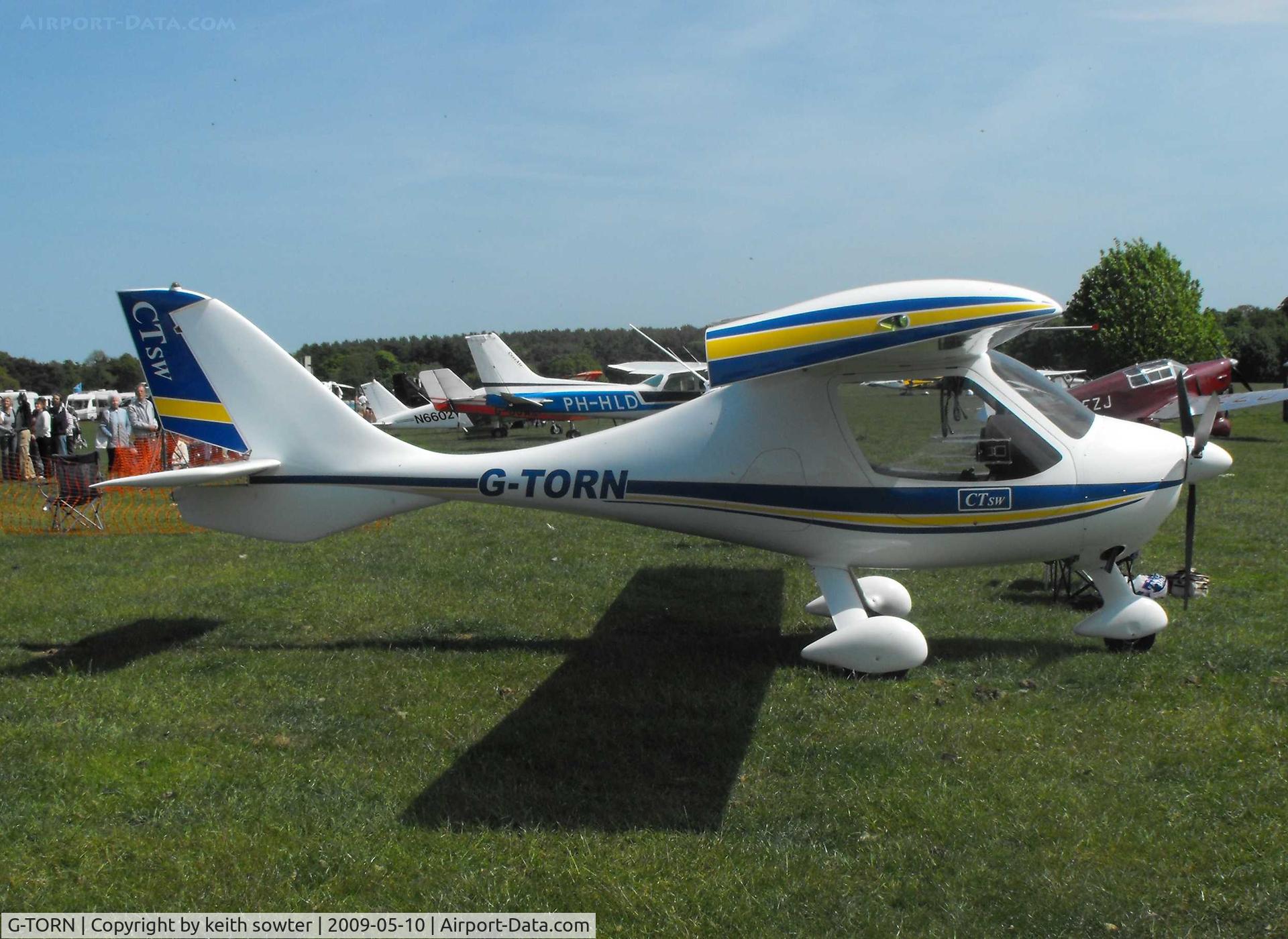 G-TORN, 2006 Flight Design CTSW C/N 8189, Attending the Annual Wings and Wheels event at Henham Park Suffolk